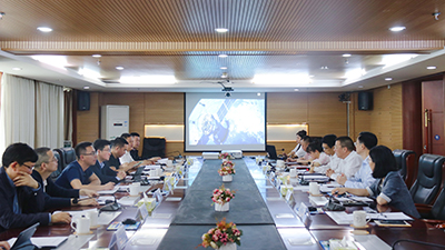 跨省互换，同谋发展——v8哈希游戏运业集团赴海汽集团发展座谈互换